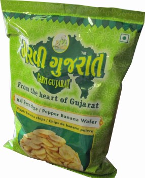 Garvi Gujarat Banana Wafer Yellow 285gm