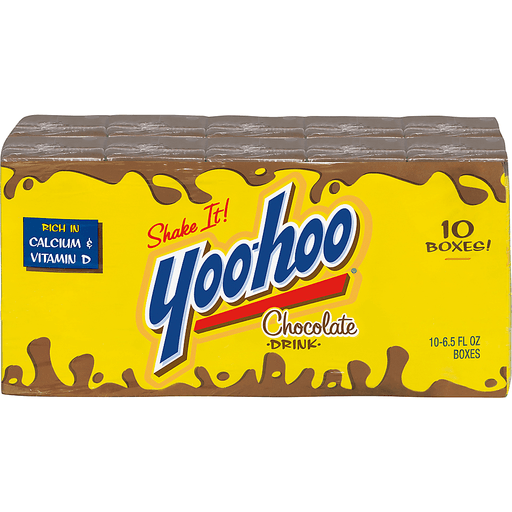 Yoo-hoo Chocolate Drink - 10 Pack Boxes 65.00 Fl Oz
