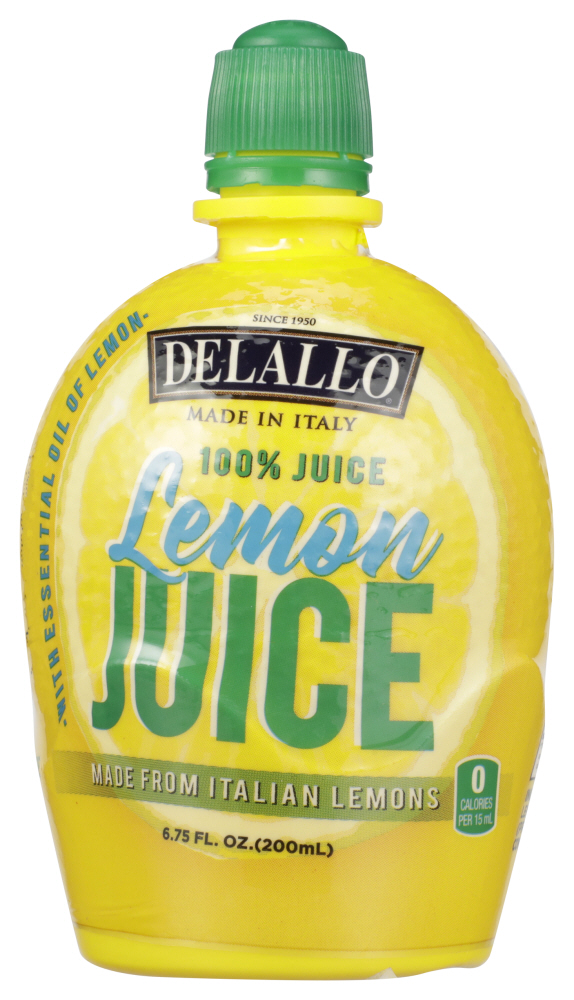 Delallo Juice Lemon Plus, 6.75 Oz