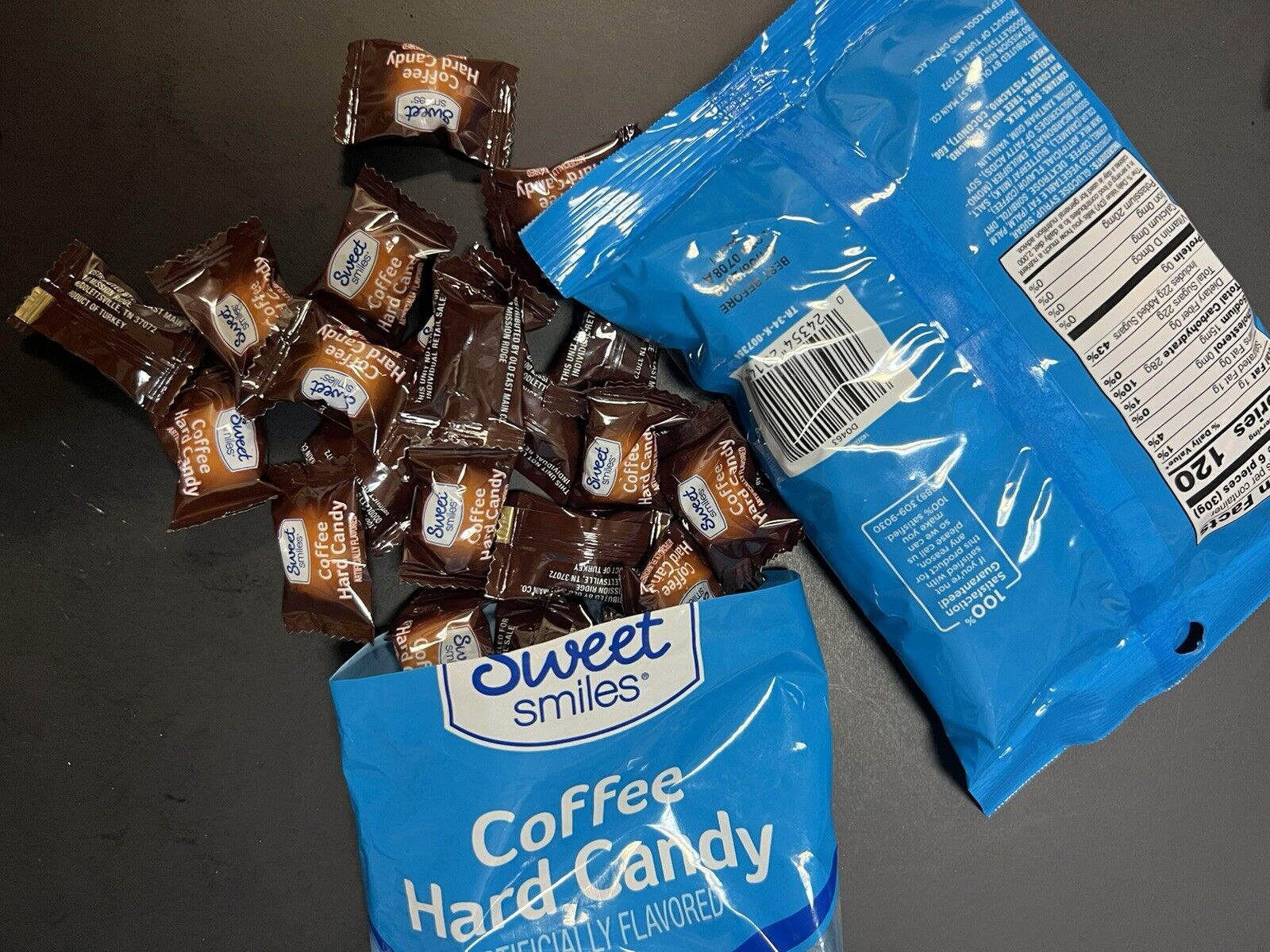 Sweet Smiles Coffee Candy-Kopiko Cappuccino Coffee- Creamy Delight -Bonart Chewy