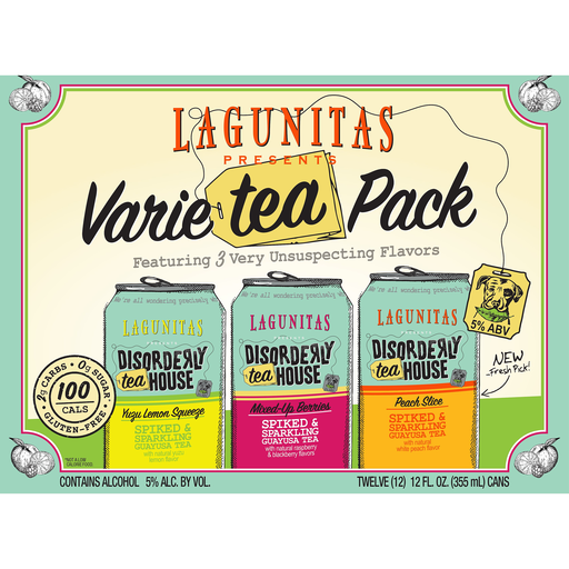 Lagunitas Disorderly TeaHouse Variety Pack