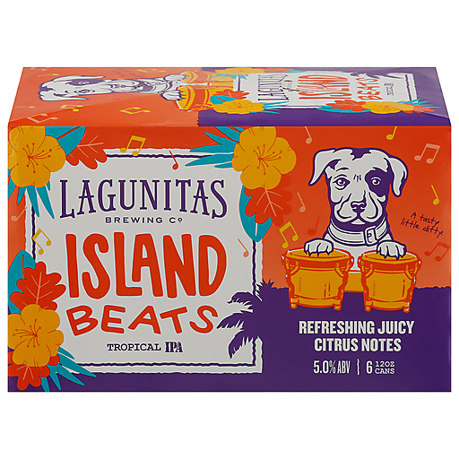 Lagunitas Beer, Tropical IPA, Island Beats