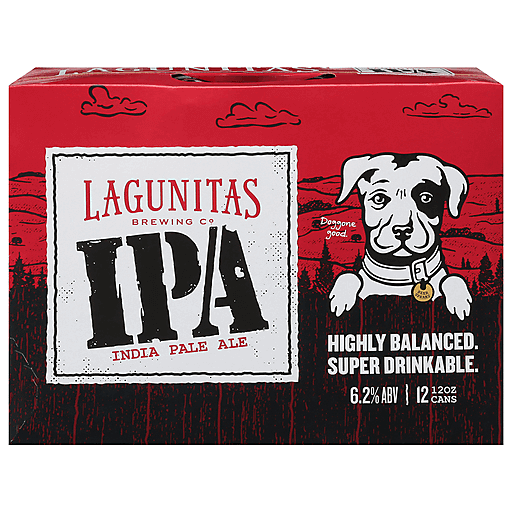 Lagunitas IPA India Pale Ale, Craft Beer, Cans