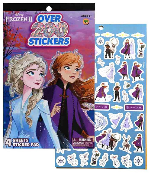 Disney Frozen 2 Sticker Pad [Over 200 Stickers!]