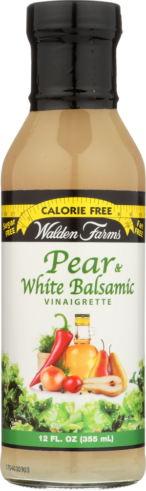 Walden Farms Pear & White Balsamic Vinaigrette Dressing, 12 Oz