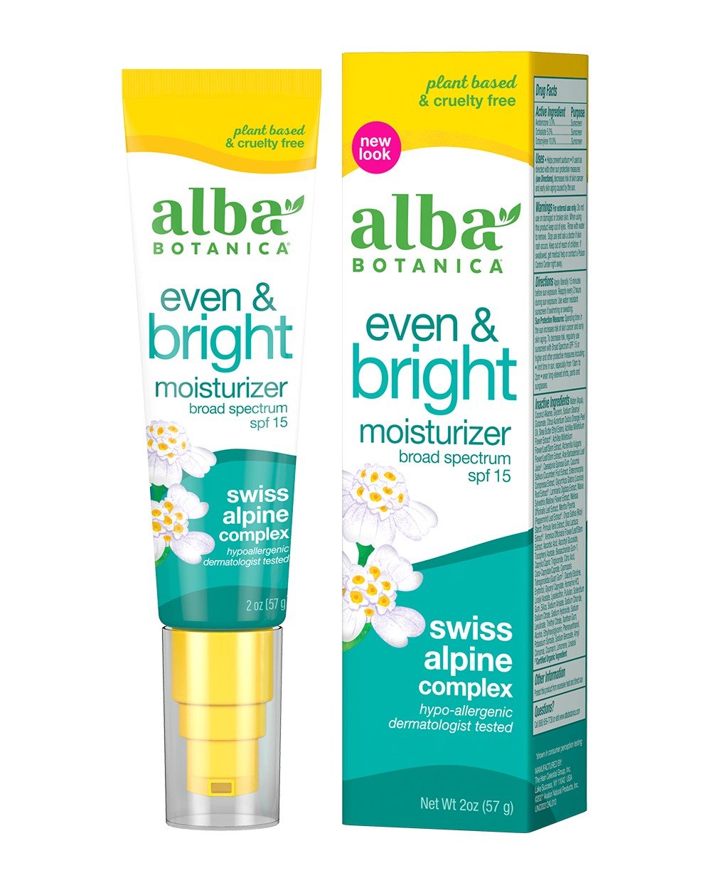 Alba Botanica Even Advanced Natural Moisturizer Sea Moss SPF 15