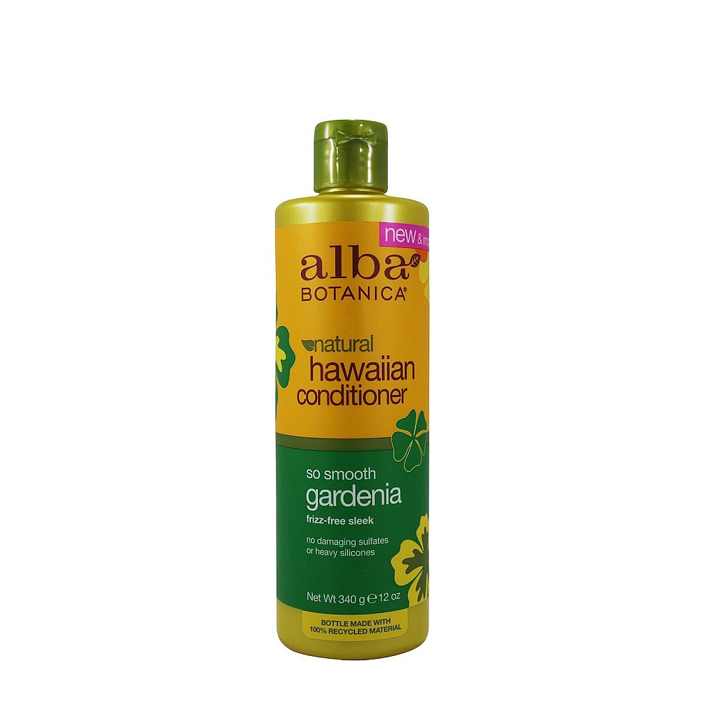Alba Botanica Hawaiian Hair Conditioner Gardenia Hydrating - 12 Fl Oz