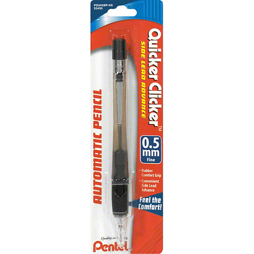 Pentel Quicker Clicker Automatic Pencil, Fine, 0.5 Mm
