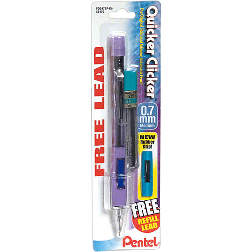 Pentel Quicker Clicker 0.7 Mm Mechanical Pencil