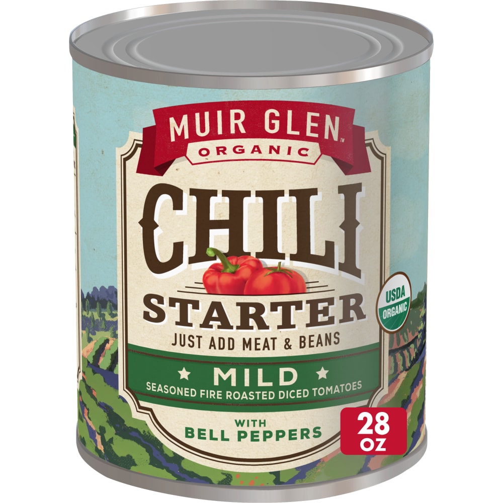 Muir Glen Chili Starter, Mild 28 Oz