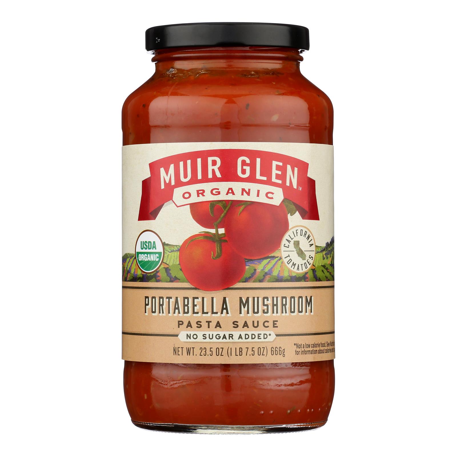 Muir Glen Pasta Sauce, Portabella Mushroom 23.5 Oz