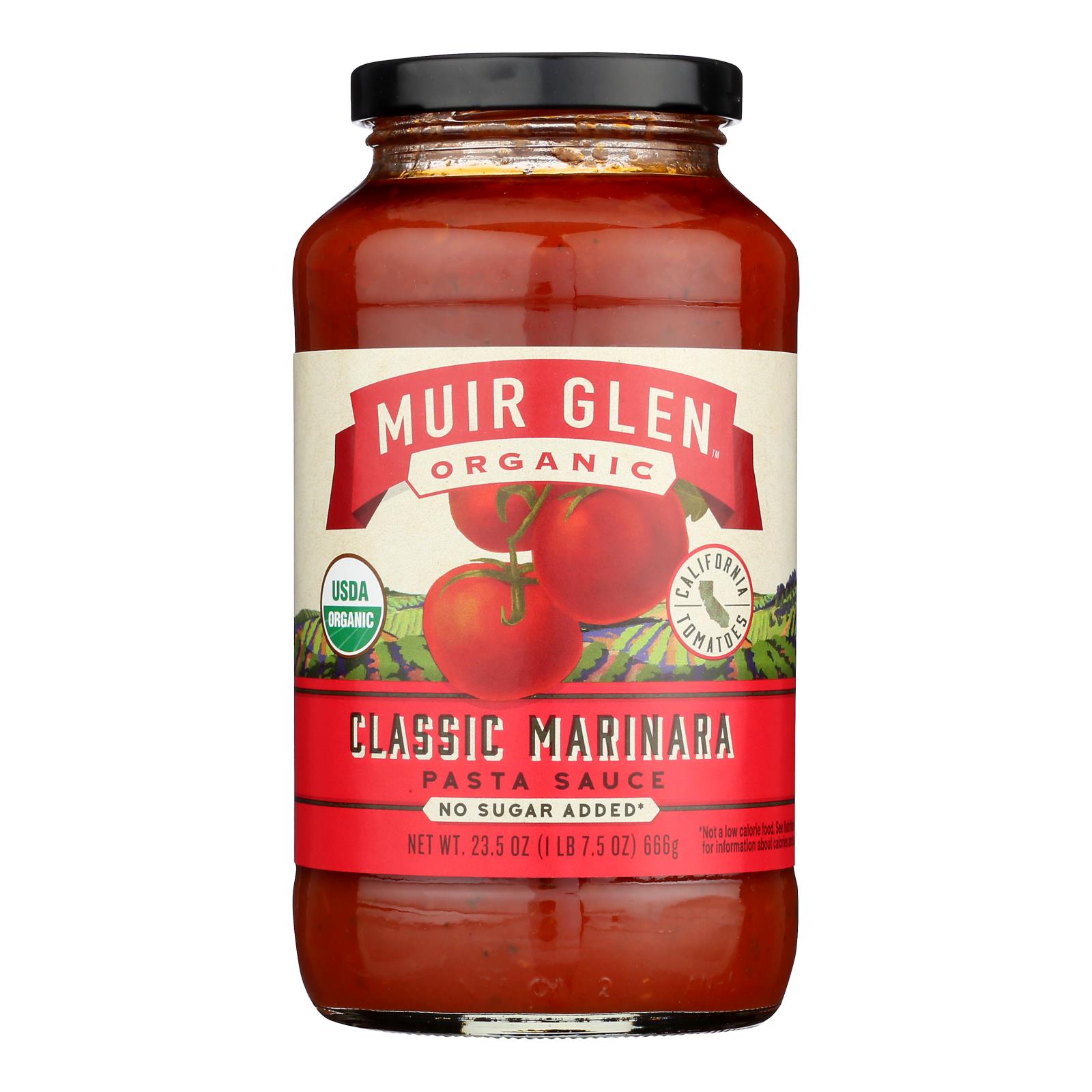 Muir Glen Pasta Sauce, Organic, Classic Marinara 23.5 Oz