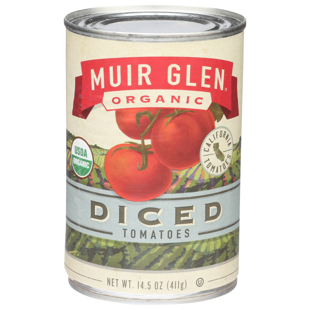 Muir Glen Organic Diced Tomatoes 14.5 Oz Can