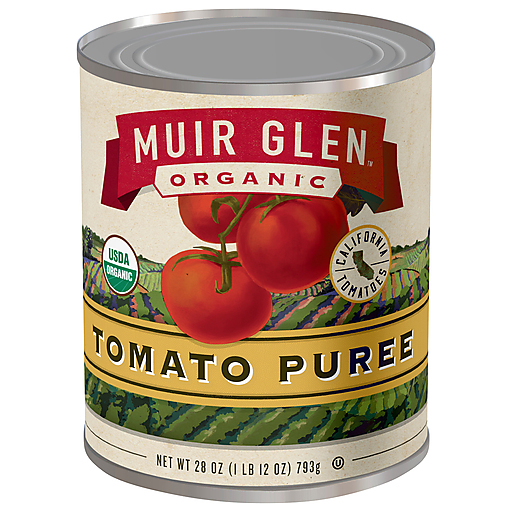 Muir Glen Organic Tomato Puree 28 Oz. Can