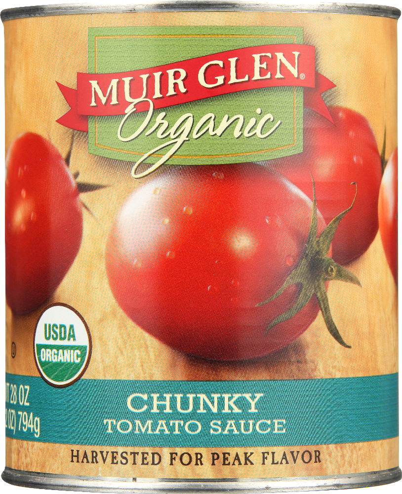 Muir Glen Organic, Chunky Tomato Sauce - 28 Oz