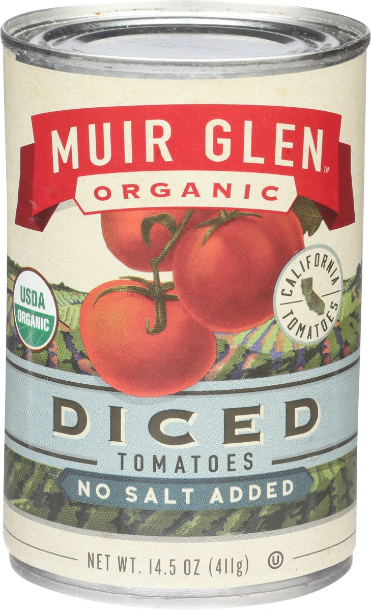 Muir Glen Organic Diced Tomatoes No Salt Added - 14.5oz