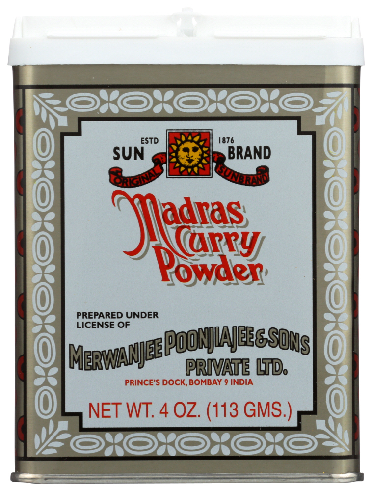Sun Brand Curry Powder, Madras 4 Oz