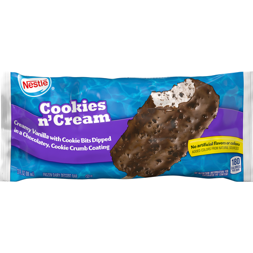 Nestle Cookies N' Cream Frozen Dairy Dessert Bar