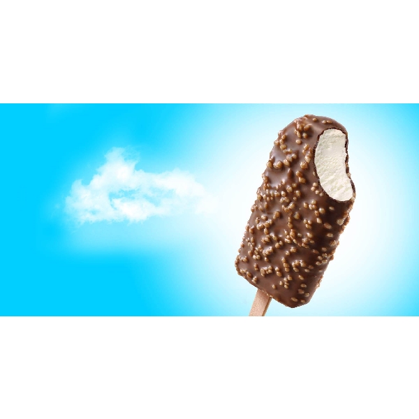 Crunch Frozen Dairy Dessert Bar, Vanilla 3 Fl Oz