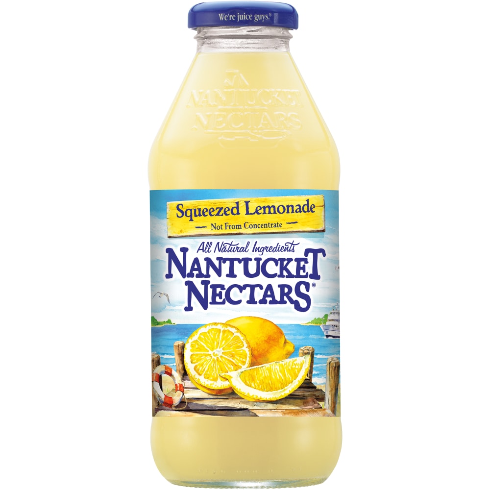 Nantucket Nectars Nectar Lemonade - 16 Fl Oz Glass Bottle