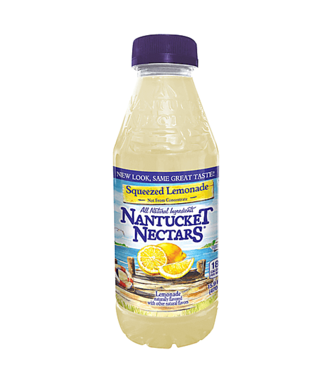Nantucket Nectars Lemonade, Squeezed 15.9 Fl Oz