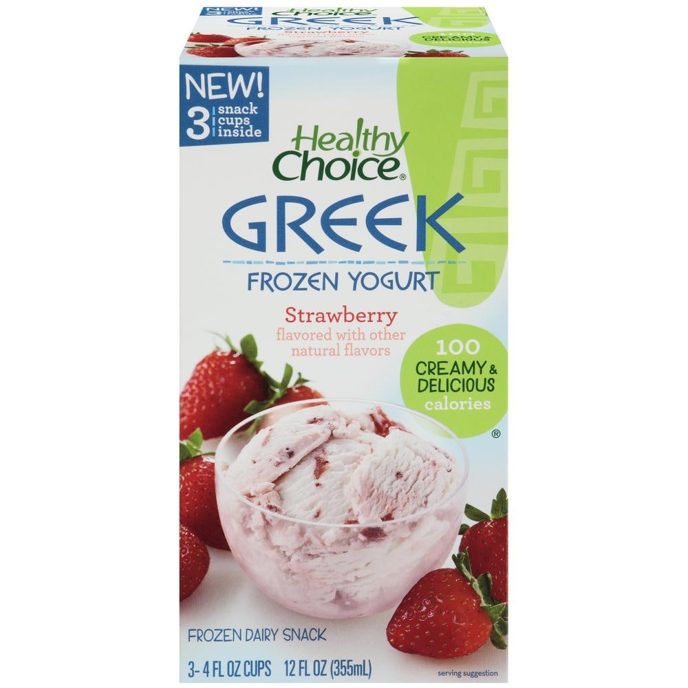 Healthy Choice Strawberry Greek Frozen Yogurt