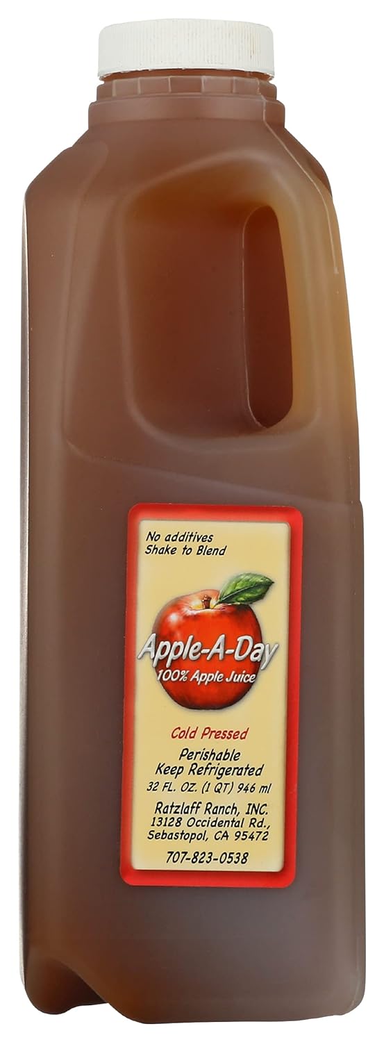 SkiPack Apple A Day Apple Juice, 32 FZ