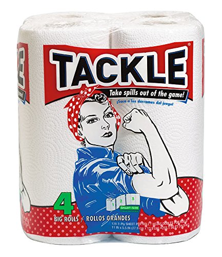 Tackle Paper Towels, Big, Smart Size, 2 Ply