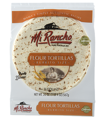 Mi Rancho Tortilla Flour Burrito, 20 Oz