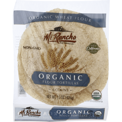 Mi Rancho Tortillas, Organic, Flour