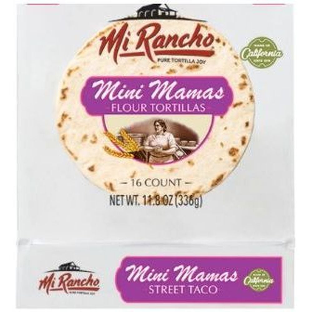 Mi Rancho Mini Mamas Flour Tortillas, 11.8 Oz