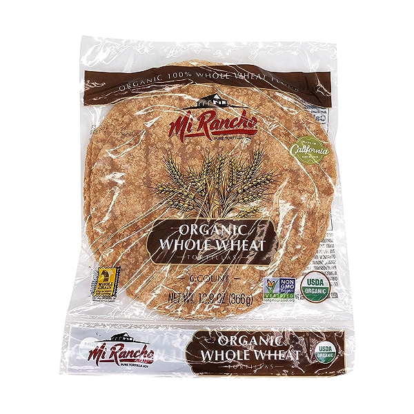 Mi Rancho Organic Whole Wheat Tortillas