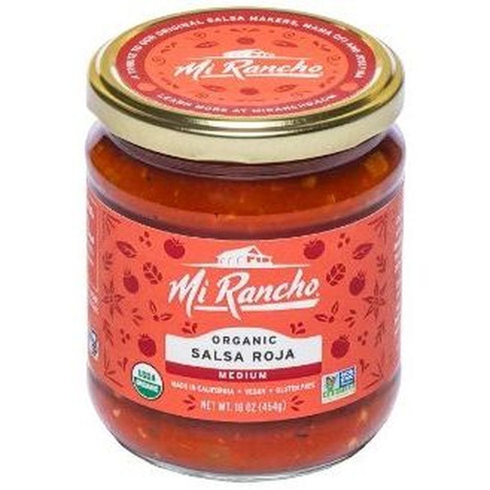 Mi Rancho Organic Salsa Roja, 16 Ounce -- 6 Per Case