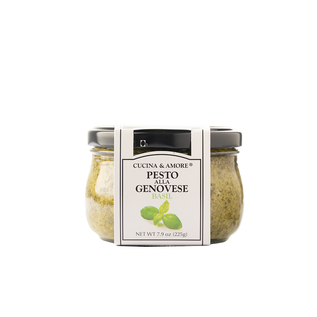Cucina & Amore Basil Pesto Alla Genovese 7.9 Oz Jar 6ct Case