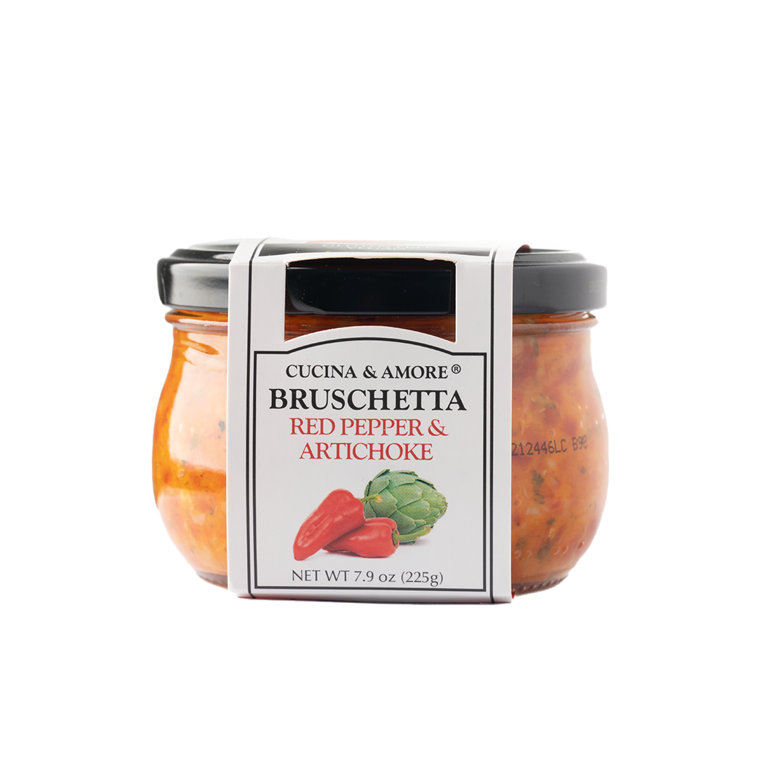 Cucina & Amore Red Pepper Artichoke Bruschetta 225g