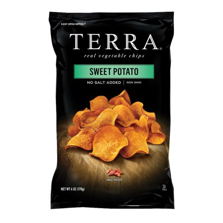 Terra No Salt Added Real Sweet Potato Vegetable Chips