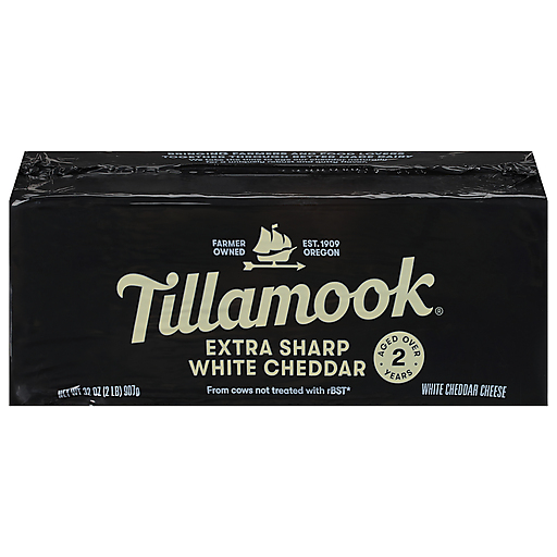 Tillamook Cheese, White Cheddar, Extra Sharp