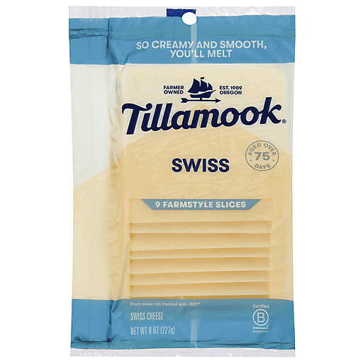 Tillamook Swiss Cheese Slices - 8oz