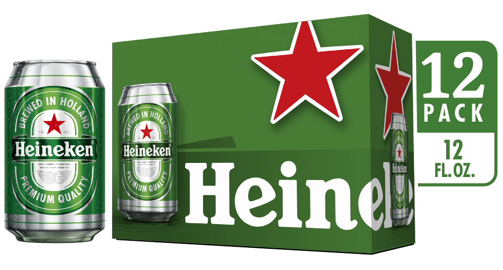 Heineken Lager Beer - 12 Pack Cans 144.00 Fl Oz