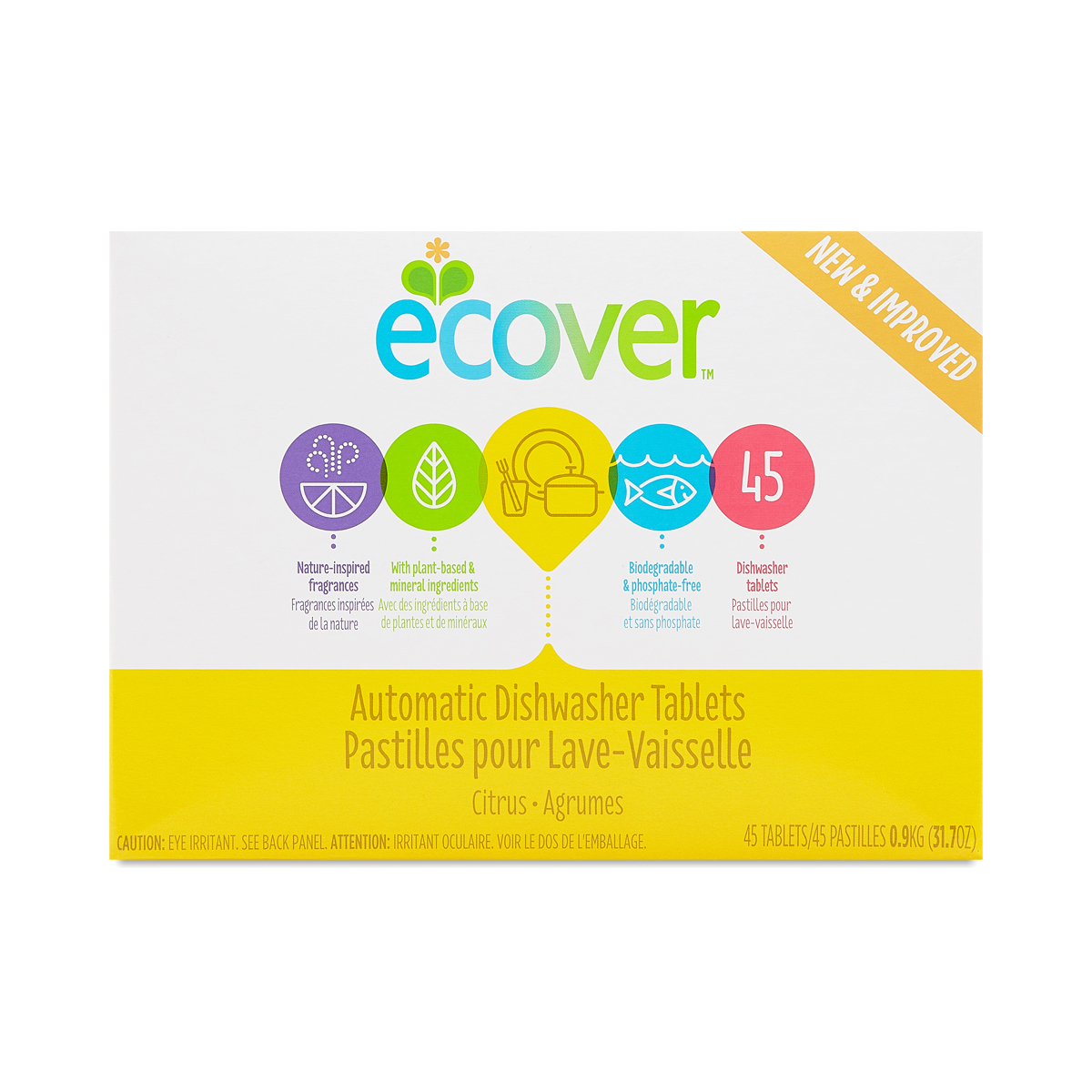 Ecover Automatic Dishwasher Tablets – Citrus