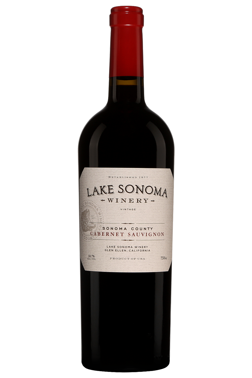 Lake Sonoma 12 Bottle Case Cabernet 2021 W/ Shipping