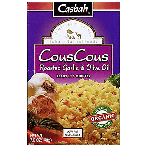 Casbah Timeless Cuisine CousCous, Roasted Garlic & Olive Oil