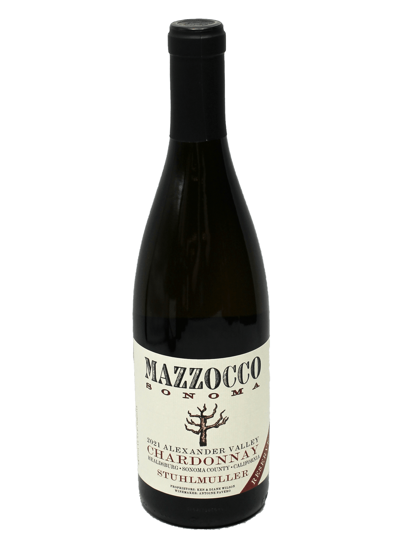 Wine 2021 Mazzocco Stuhlmuller Reserve Chardonnay - Gold Medal Winner