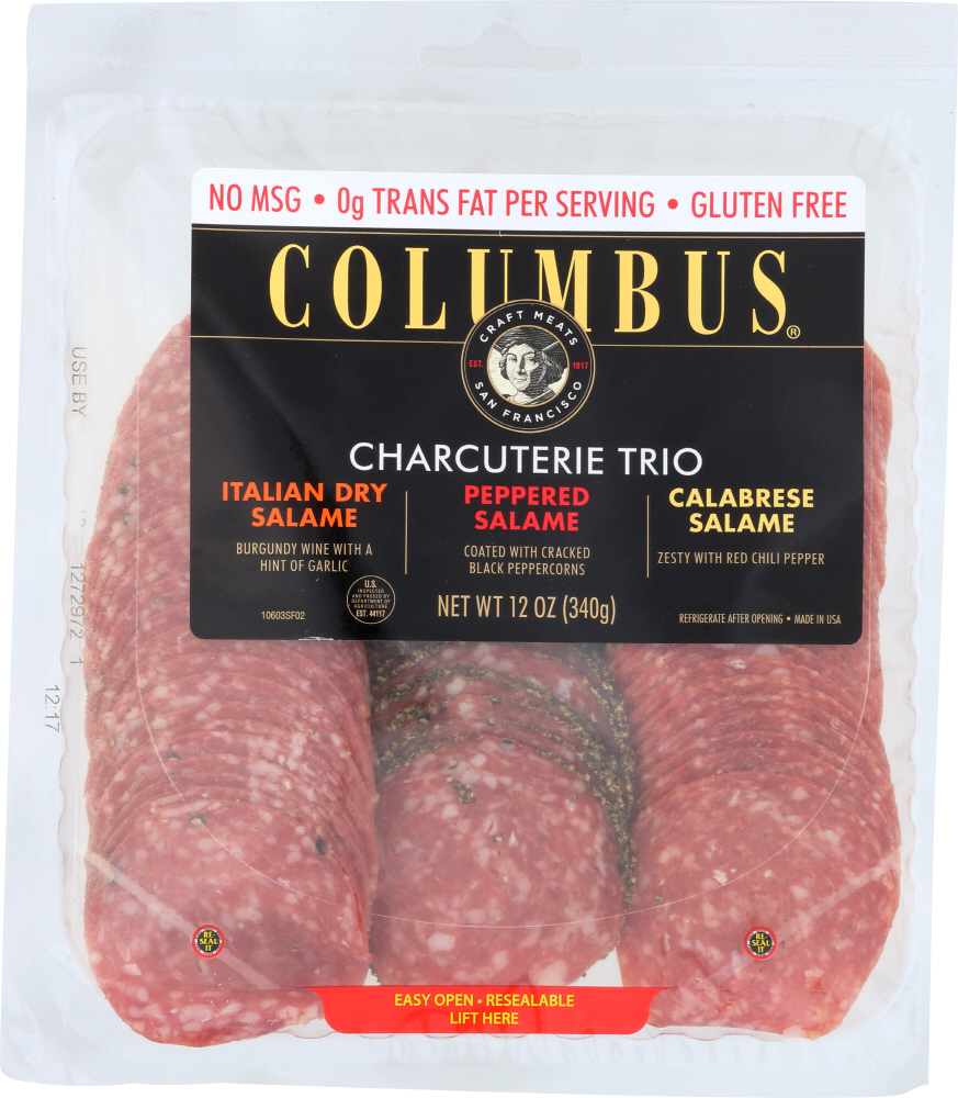 Columbus Charcuterie Trio Antipasto Tray, 12 Oz