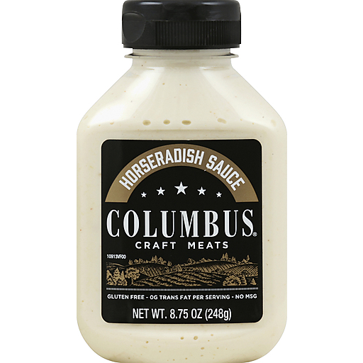 Columbus Craft Meats Sauce, Horseradish