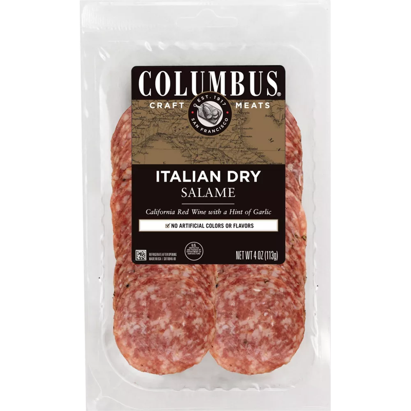 Columbus Italian Dry Salami - 4oz