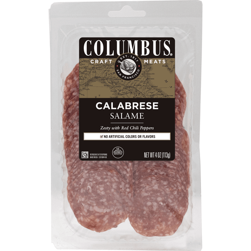 Columbus Sliced Calabrese Salame
