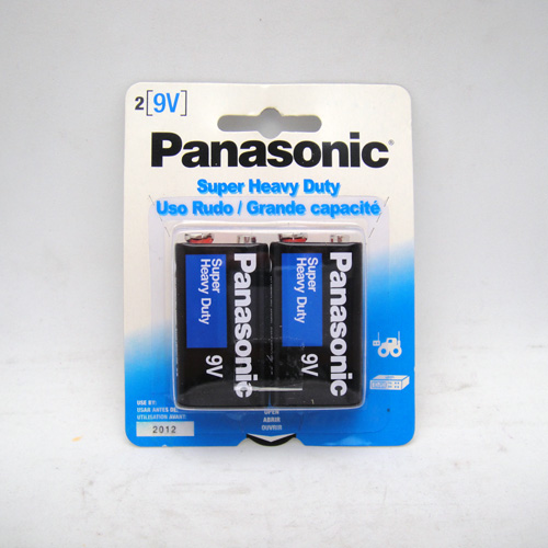 Panasonic Batteries 9 Volt 2pk-whole