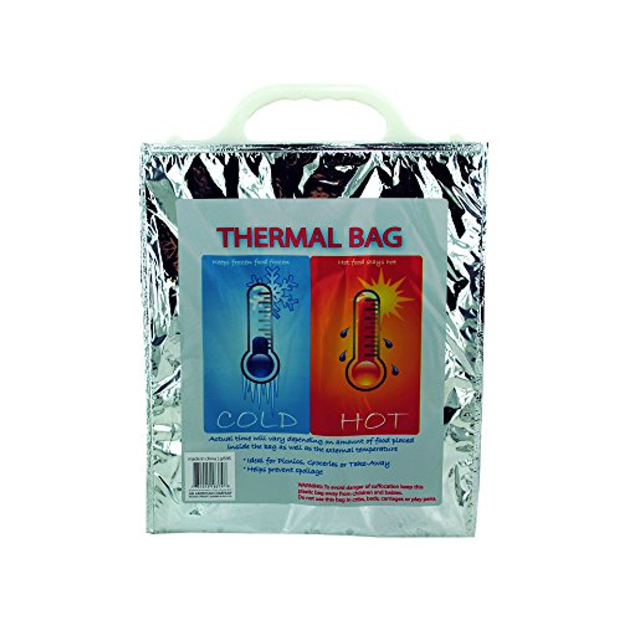 Kole Imports GL595 Thermal Food Bag With Handle