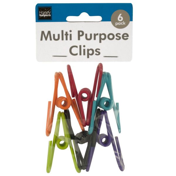 Handy Helpers Plastic Coated Multi-Purpose Clips
